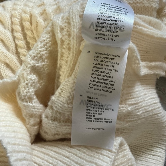 Vamtac Chunky Cable Knit Fisherman Pullover Crew Neck Sweater - Picture 5 of 14